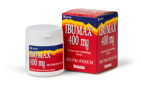 IBUMAX ÕHUKE POLÜMÜÜERKATTEGA  TABLETT 400MG (PURK) N30
