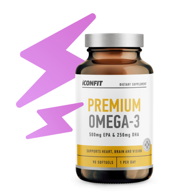 ICONFIT PREMIUM OMEGA 3 KAPSLID N90