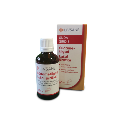 LIVSANE SÜDAMETILGAD 40ML