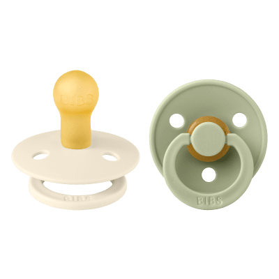 BIBS RÕNGASLUTT 0-6 KUUD IVORY/SAGE N2