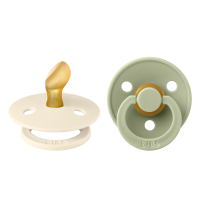 BIBS ANATOMICAL RÕNGASLUTT 0-6 KUUD IVORY/SAGE N2