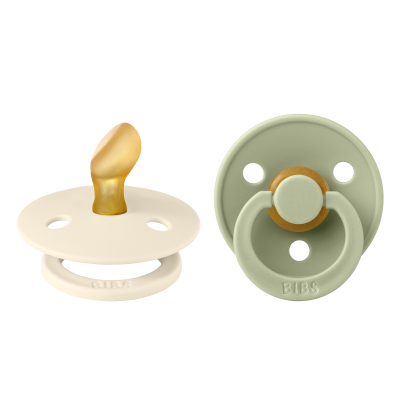 BIBS ANATOMICAL RÕNGASLUTT 0-6 KUUD IVORY/SAGE N2