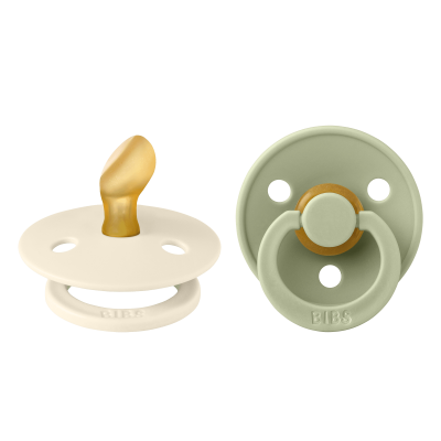 BIBS ANATOMICAL RÕNGASLUTT 0-6 KUUD IVORY/SAGE N2