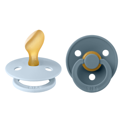 BIBS ANATOMICAL RÕNGASLUTT 6-18 KUUD BABY BLUE/PETROL N2