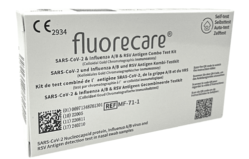 SARS-COV2+A/B+RSV FLUORECARE ANTIGEENI KIIRTEST NINAST N1