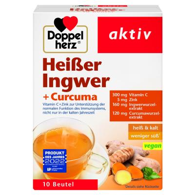 DOPPELHERZ KUUM JOOK INGVER+KURKUM+VITAMIIN C+TSINK N10