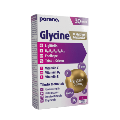PARENE GLYCINE ACTIVE FORMULA TBL N30