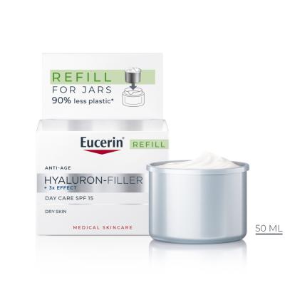 EUCERIN HYALURON-FILLER PÄEVAKREEM SPF15 TÄITEPAKEND 50ML