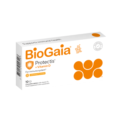 BIOGAIA PROTECTIS+VITAMIIN D3 TBL N10