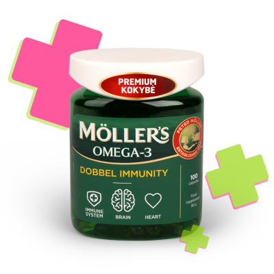 MÖLLER'S DOBBEL IMMUNITY KAPSLID N90