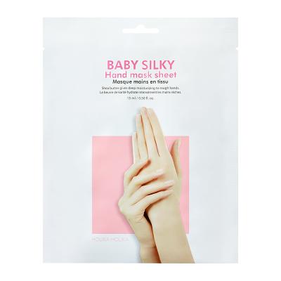 HOLIKA HOLIKA BABY SILKY KÄTEMASK PEHMENDAV 15ML