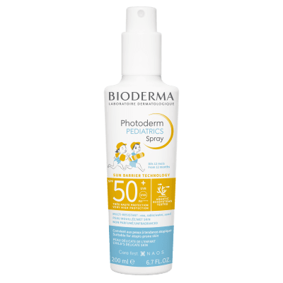 BIODERMA PHOTODERM PEDIATRICS PÄIKESEKAITSE SPREI SPF50+ 200ML