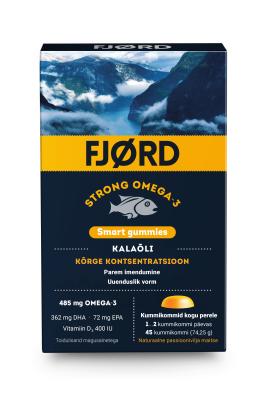 FJORD STRONG OMEGA-3 SMART GUMMIES KALAÕLI KUMMIKOMMID N45