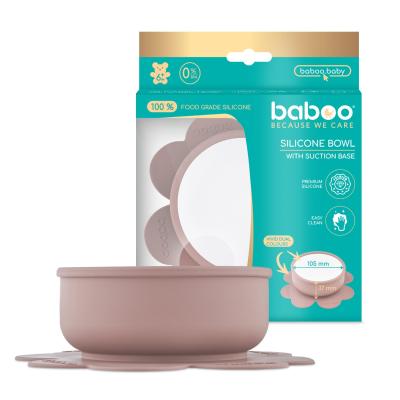 BABOO SILIKOONKAUSS 6+ KUUD KLEEPUVA PÕHJAGA KAKAO N1