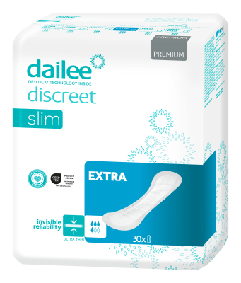 DAILEE DISCREET PREMIUM SIDE SLIM EXTRA 651ML N30