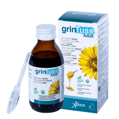 GRINTUSS ADULT KÖHASIIRUP 180ML