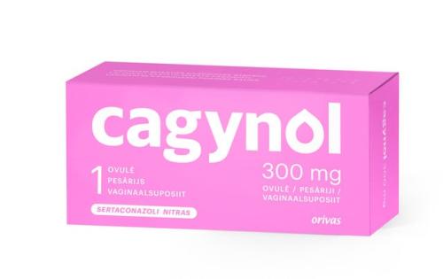 CAGYNOL VAGIN.SUP. 300MG N1	