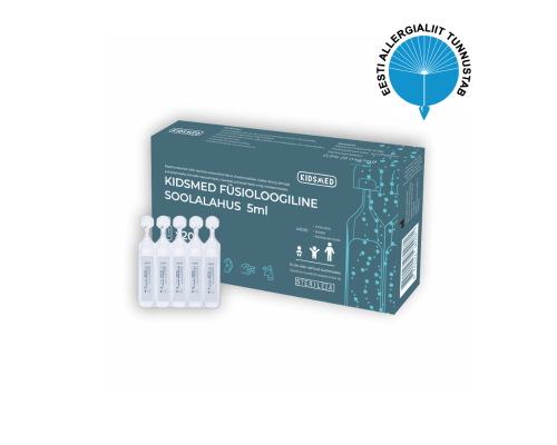 KIDSMED MITMEOTSTARBELINE FÜSIOLOOGILINE SOOLALAHUS 5ML N20