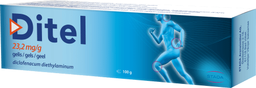 DITEL GEEL 23,2MG/G 100G