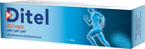 DITEL GEEL 23,2MG/G 100G