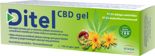 DITEL CBD GEEL 100G