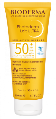 BIODERMA PHOTODERM LAIT ULTRA PÄIKESEKAITSEPIIM SPF50+ 200ML