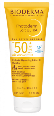 BIODERMA PHOTODERM LAIT ULTRA PÄIKESEKAITSEPIIM SPF50+ 200ML