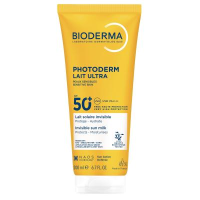 BIODERMA PHOTODERM LAIT ULTRA PÄIKESEKAITSEPIIM SPF50+ 200ML