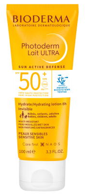 BIODERMA PHOTODERM LAIT ULTRA PÄIKESEKAITSEPIIM SPF50+ 100ML