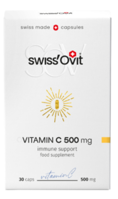 SWISSOVIT VITAMIIN C KAPSLID 500MG N30