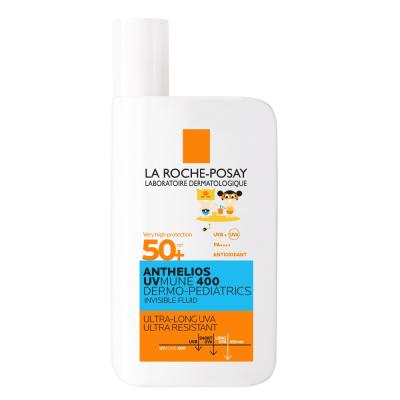 LA ROCHE-POSAY ANTHELIOS UVMUNE 400 PÄIKESEKAITSEVEDELIK SPF50+ LASTELE 50ML