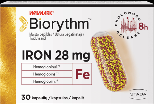 BIORYTHM RAUD KAPSLID N30