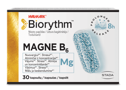 BIORYTHM MAGNE B6 KAPSLID N30