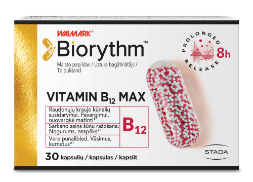 BIORYTHM VITAMIIN B12 MAX KAPSLID N3