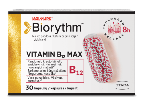 BIORYTHM VITAMIIN B12 MAX KAPSLID N3