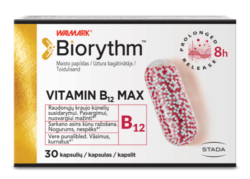 BIORYTHM VITAMIIN B12 MAX KAPSLID N3