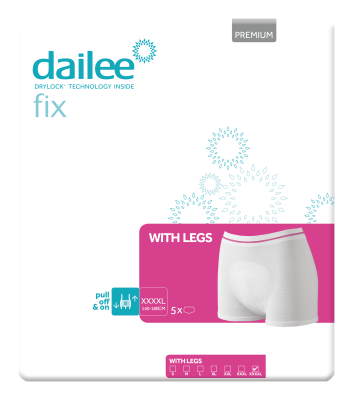 DAILEE FIX PREMIUM FIKSEERIVAD PÜKSID W LEGS 4XL N5