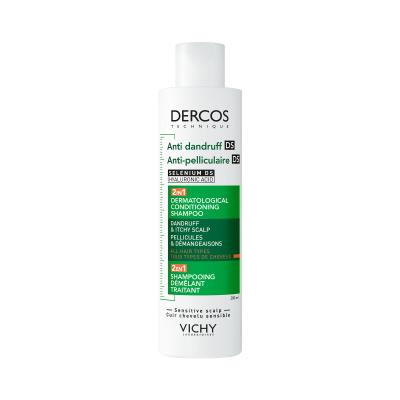 VICHY DERCOS DS 2IN1 SHAMPOON+ PALSAM KÕÕMAVASTANE 200ML