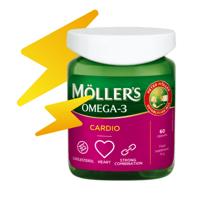 MÖLLER'S CARDIO KAPSLID N60