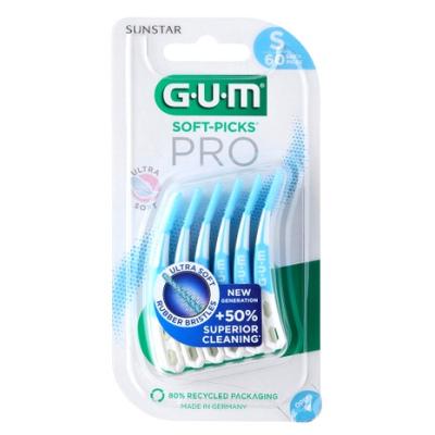 GUM HAMBATIKUD SOFT PICKS PRO SMALL N30