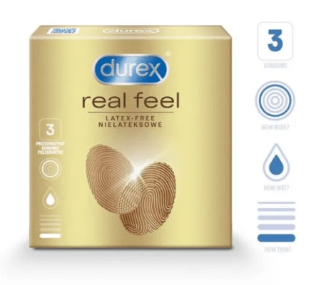 DUREX SENSUAL NO LATEX KONDOOMID 56MM N3