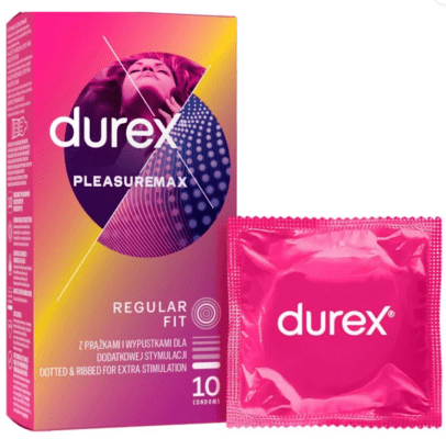 DUREX PLEASUREMAX KONDOOMID 56MM N10