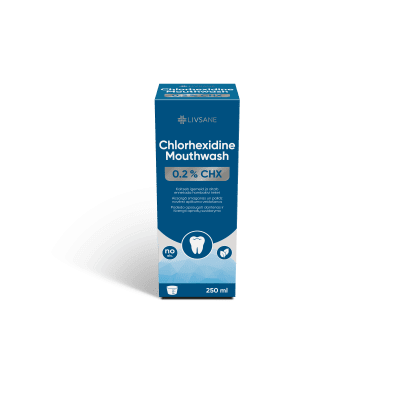 LIVSANE SUUVESI CHLORHEXIDINE 0,2% 250ML