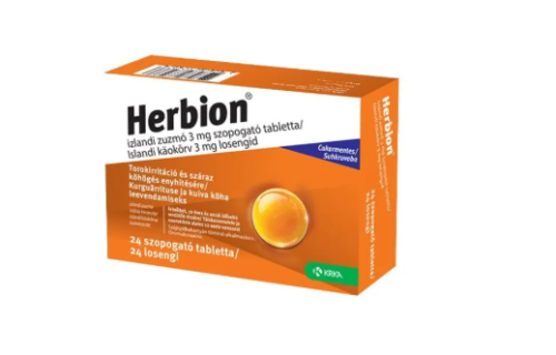 HERBION ISLANDI KÄOKÕRV LOSENG 3MG N24