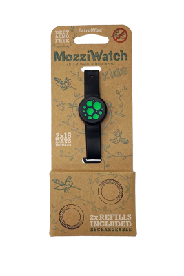 MOZZIWATCH SÄÄSETÕRJE KÄEPAEL LASTELE ROHELINE+2 TÄITETBL