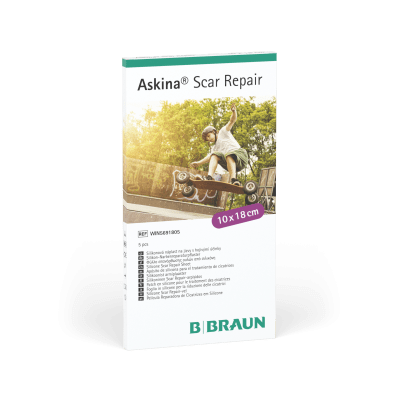 ASKINA SCAR REPAIR SILIKOONPLAASTER 10 X 18CM N5
