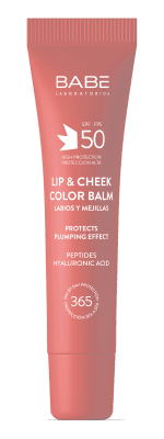 BABE HUULE- JA PÕSEPUNA PALSAM ROOSA SPF50 20ML