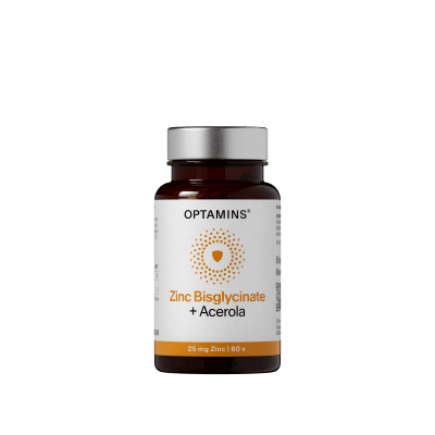 OPTAMINS TSINK BISGLÜTSINAAT +ACEROLA KAPSLID N60