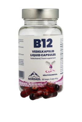 NORDAID B12 VEDELKAPSEL N60