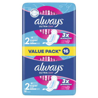 ALWAYS ULTRA HÜGIEENILINE SIDE SUPER PLUS N16